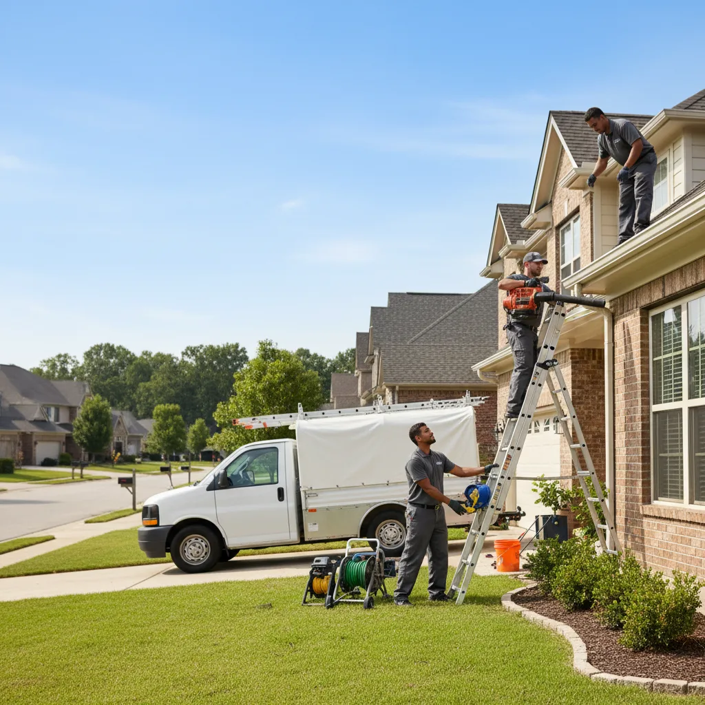 Home Gutter Service in Hurricane Mills, TN near me